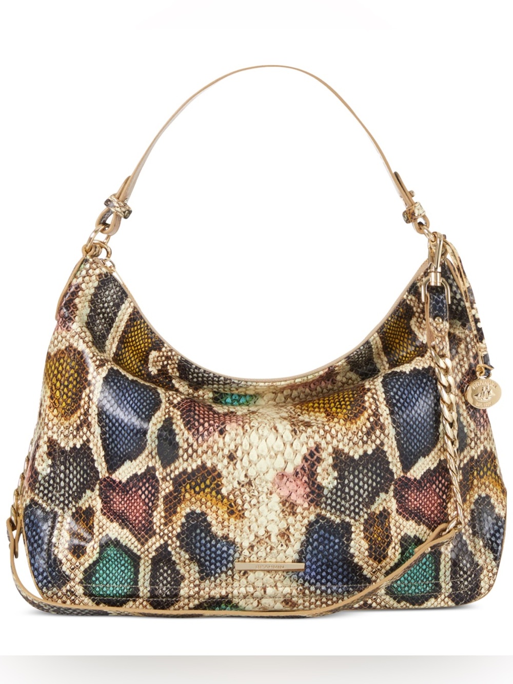 ‼️Brahmin Heather Multi Caloosa Shoulder Bag Crossbosy Bag - Picture 2 of 12
